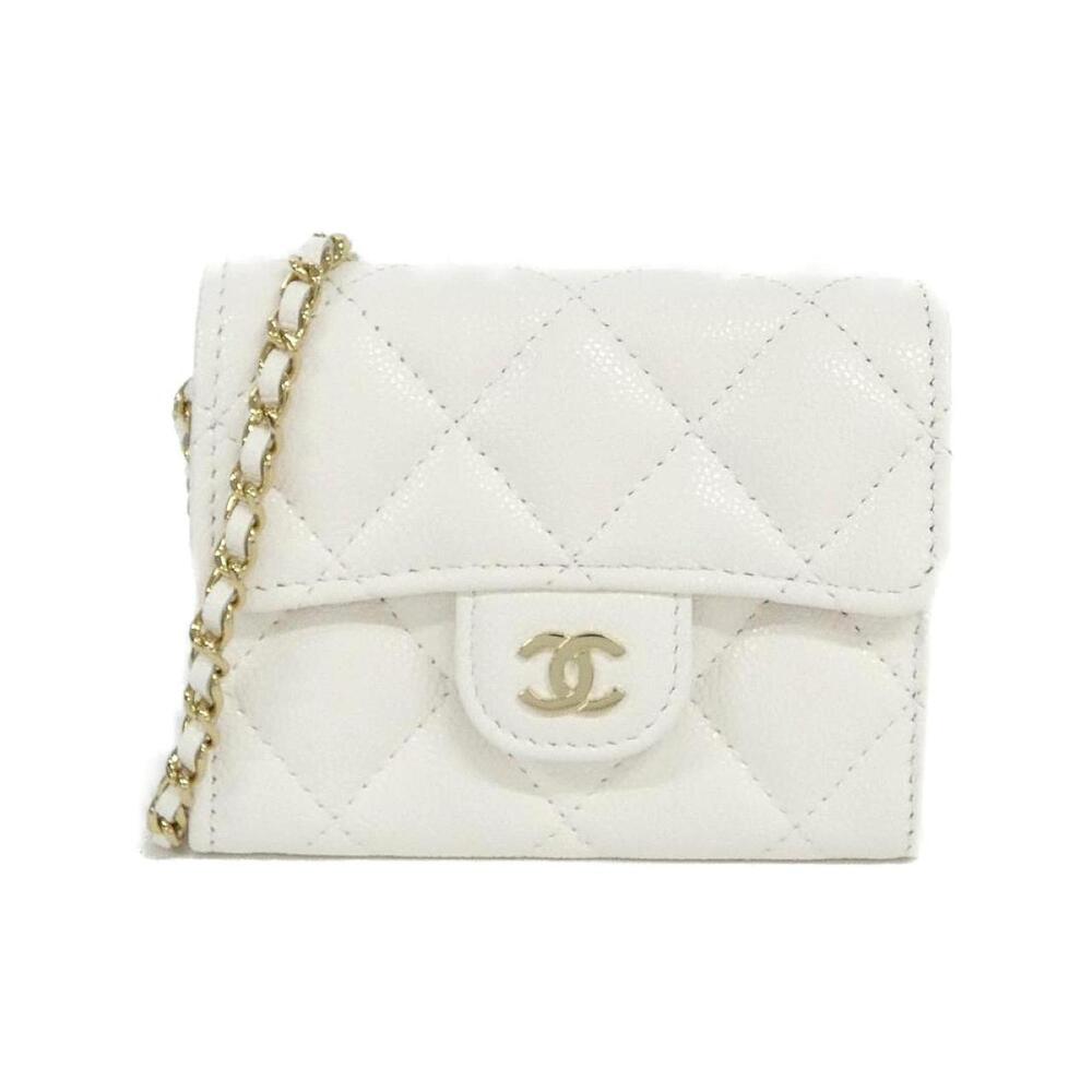 CHANEL White Clutch Bag